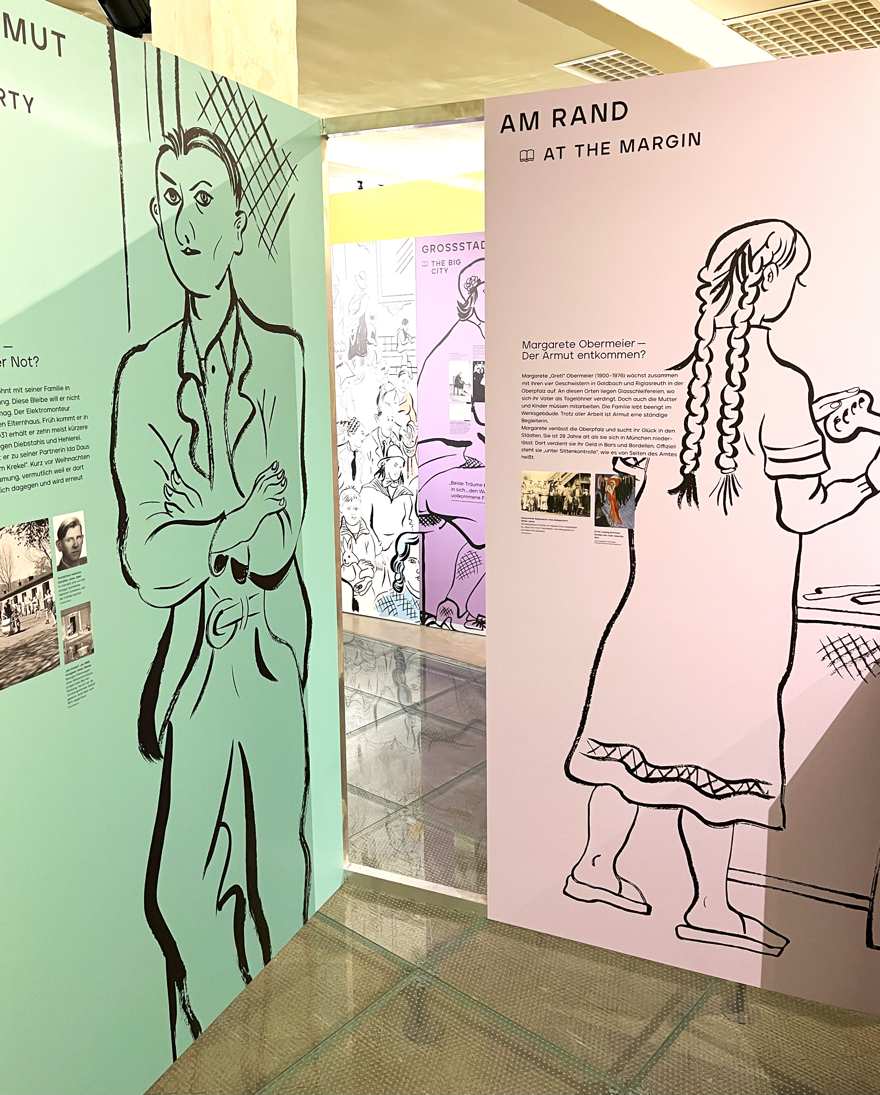 Blick in die Ausstellung Foto: Stiftung Bayerische Gedenkstätten