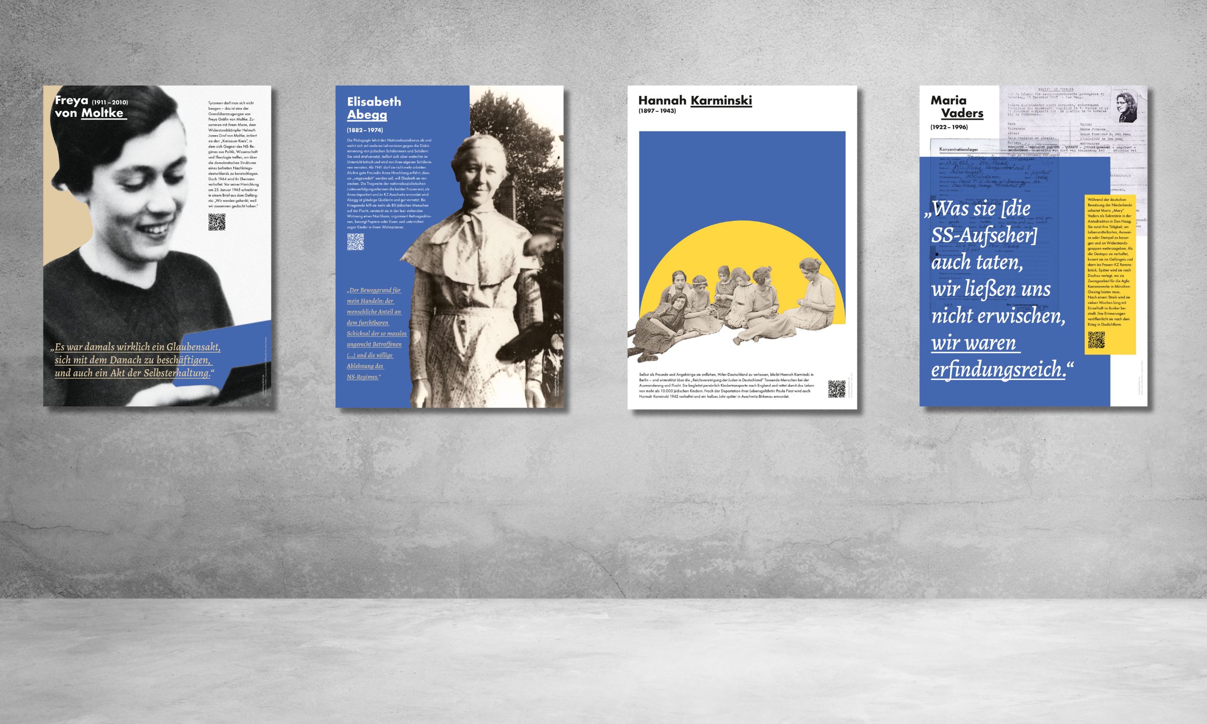 Frauen im Widerstand gegen den Nationalsozialismus Copyright Ausstellung-leihen