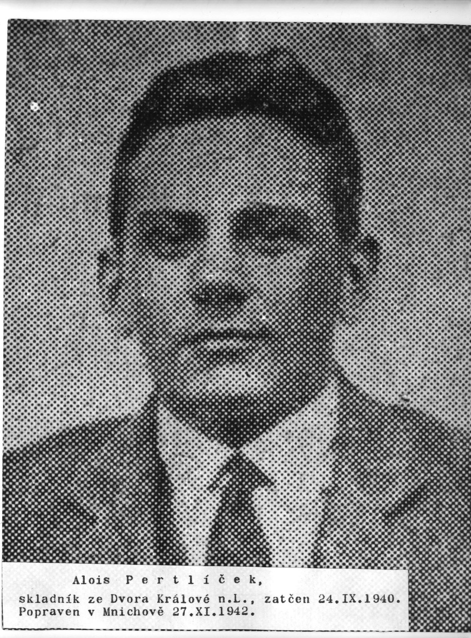 Alois Pertlíček © Collection of Muzeum východních Čech v Hradci Králové