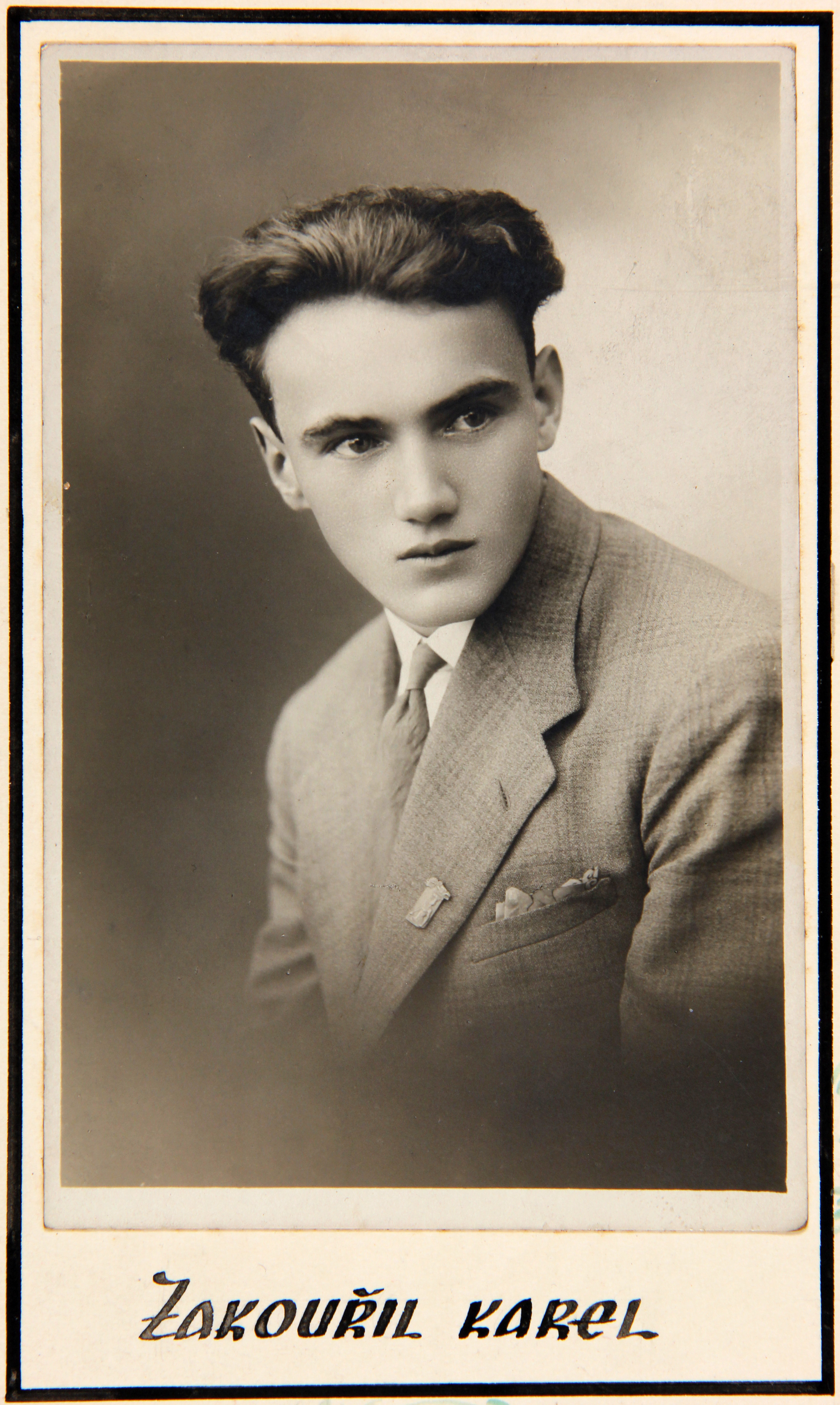 Karel Zakouřil © Státní okresní archiv Náchod