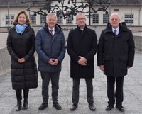 CID mit neuem Präsidenten Dominique Boueilh - Offizieller Antrittsbesuch in der KZ-Gedenkstätte Dachau