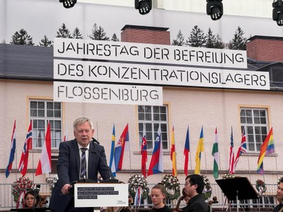 Zum 80. Jahrestag der Befreiung des KZ-Flossenbürg