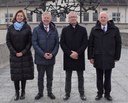 CID mit neuem Präsidenten Dominique Boueilh - Offizieller Antrittsbesuch in der KZ-Gedenkstätte Dachau