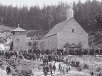 75 Jahre KZ-Gedenkstätte Flossenbürg. Einweihung von Kapelle und Gedenkanlage am 25. Mai 1947