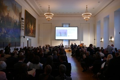 Über 200 Gäste haben sich zur Premiere des Films im Bayerischen Landtag versammelt Foto Stiftung Bayerische Gedenkstätten