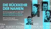 Rückkehr der Namen - Erinnerungsaktion des BR