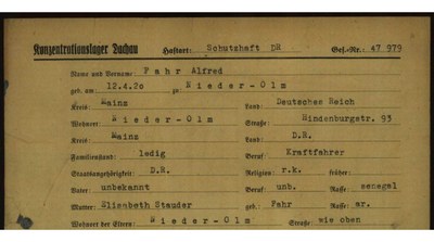 Themenrundgang am 11. Juli 2026: Schwarze Häftlinge im KZ Dachau