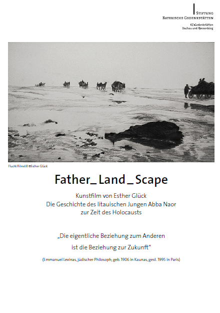 Titelblatt zum Informationsmaterial über den Film Father_Land_Scape